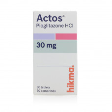 Actos 30mg Tablets Actos 30mg Tablets