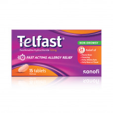 Telfast 120mg Tablets