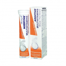 Additiva multivitamins + minerals + trace elements orange effervescent tablets (20s)