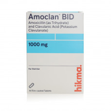 Amoclan Bid 1g Tablets