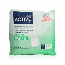 Active Hygiene Body‑Fit Shorts – Large (Pack of 10) Active Hygiene Body‑Fit Shorts – Large (Pack of 10)
