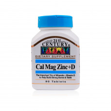 21st century cal mag zinc + d – 90 tablets