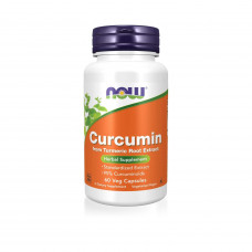 Now Curcumin Turmeric Root Extract 95% Veg Capsules