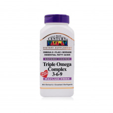 21st century triple omega complex 3-6-9 (90 softgels)