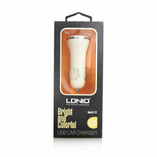 Usb car charger (white)