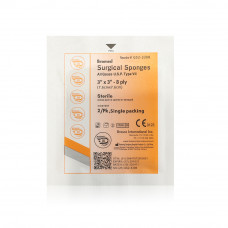 Bromed Sterile Gauze Sponge 3x3 8 Ply