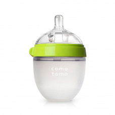Como Tomo Baby Bottle 0-3M Green Single