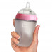 Como Tomo Baby Bottle Pink 3+ M Double