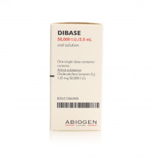 Dibase 50,000 iu/2.5 ml oral solution