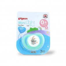 Pigeon Minilight Pacifier 0+ S Aquamarine