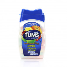 Tums Extra Strength 750mg Chew Tablets