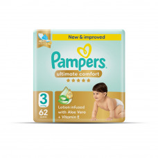 Pampers Premium Care  Size 3 (6-10Kg ) – 62 pcs