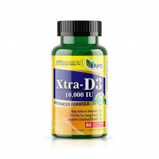 Ams xtra-d3 10,000 iu softgels – 60 softgels