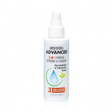 STUDEX ADVANCED 2-IN-1 PIERCING AFTERCARE 100ML