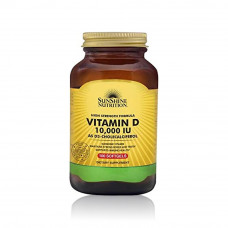 Sunshine nutrition vitamin d 10000 iu 100 softgels