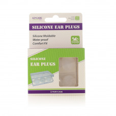 Flents Silicone Ear Plugs Clear 3 Pairs