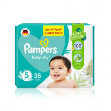 Pampers Size 5 Baby Dry 11-16kg Pampers Size 5 Baby Dry 11-16kg
