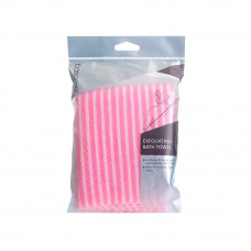 Exfoliating Bath Towel Pink