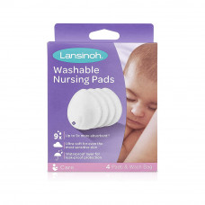 lansinoh washable nursing pads – ( 4 pads )