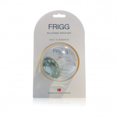 FF SILICONE PACIFIER 6-18M 1-P WILLOW GREY S2