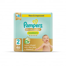 Pampers Size 2 (3–8 kg) – 46 pcs