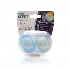 Avent Soother Silicone Ultra Air 6-18M Nt Boy X2 SCF376/13 Avent Soother Silicone Ultra Air 6-18M Nt Boy X2 SCF376/13