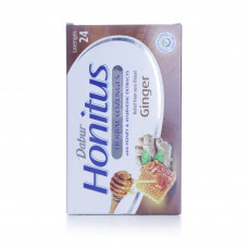 DABUR HONITUS HERBAL LOZ - GINGER 24S (080) DABUR HONITUS HERBAL LOZ - GINGER 24S (080)