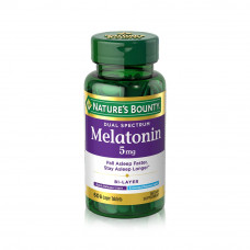 Nature's Bounty Dual Spectrum Melatonin 5mg Tablets