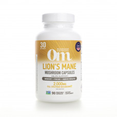 Om Lion’s Mane Mushroom Superfood Veg Capsules