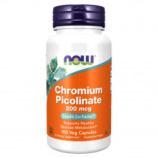 Now Chromium Picolinate 200mcg Capsules