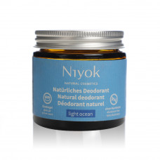 Niyok Deo Cream Light Ocean -Fragrance Free 40Ml
