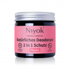 Niyok Deo Cream Flowers -Fragrance Free 40Ml