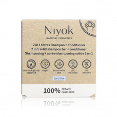 Niyok 2 In 1 Shampoo Bar + Conditioner Sensitve 80Gm
