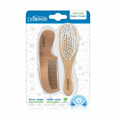 Dr Browns Soft and Safe Brush + Comb(HG086)