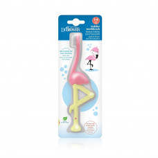 Dr Browns Toddler Toothbrush Pink Flamingo HG058