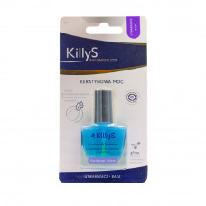 Killys Salon Results Nail Hardener, Blue