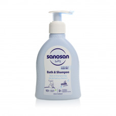 Sanosan Baby Bath and Shampoo (200 ml) Sanosan Baby Bath and Shampoo (200 ml)