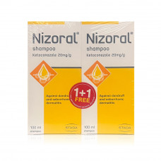 Nizoral Anti-Dandruff Treatment Shampoo 1+1