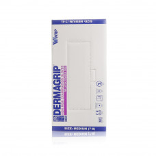 Dermagrip Latex Powder Free  Gloves Medium Size