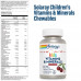 Solaray Children's Vitamins & Minerals Chewable Black Cherry Flavor, 60 Chewables
