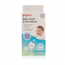 Pigeon natural baby tooth & gum wipes 20 sheets