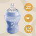Tommee tippee baby bottle kit blue 9pc