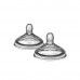 Tommee tippee advanced anti-colic medium flow teat +3m 2pc