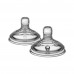 Tommee tippee natural start thick feed teats +6m 2pc