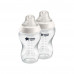 Tommee tippee natural start med flow +3m bottle 340ml 2pc