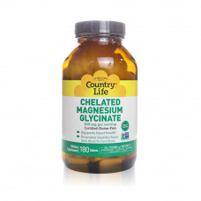 Country Life Chelated Magnesium Glycinate Tablets