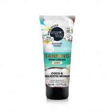 Organic Shop Tanning Body Cream Light Coco and Monoi