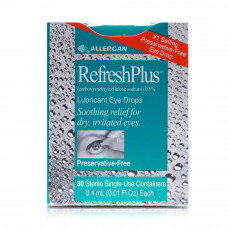 Allergan Refresh Plus Lubricant Eye Drops 0.4ml