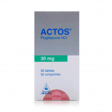Actos 30mg Tablets