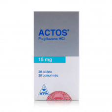 Actos 15mg Tablets